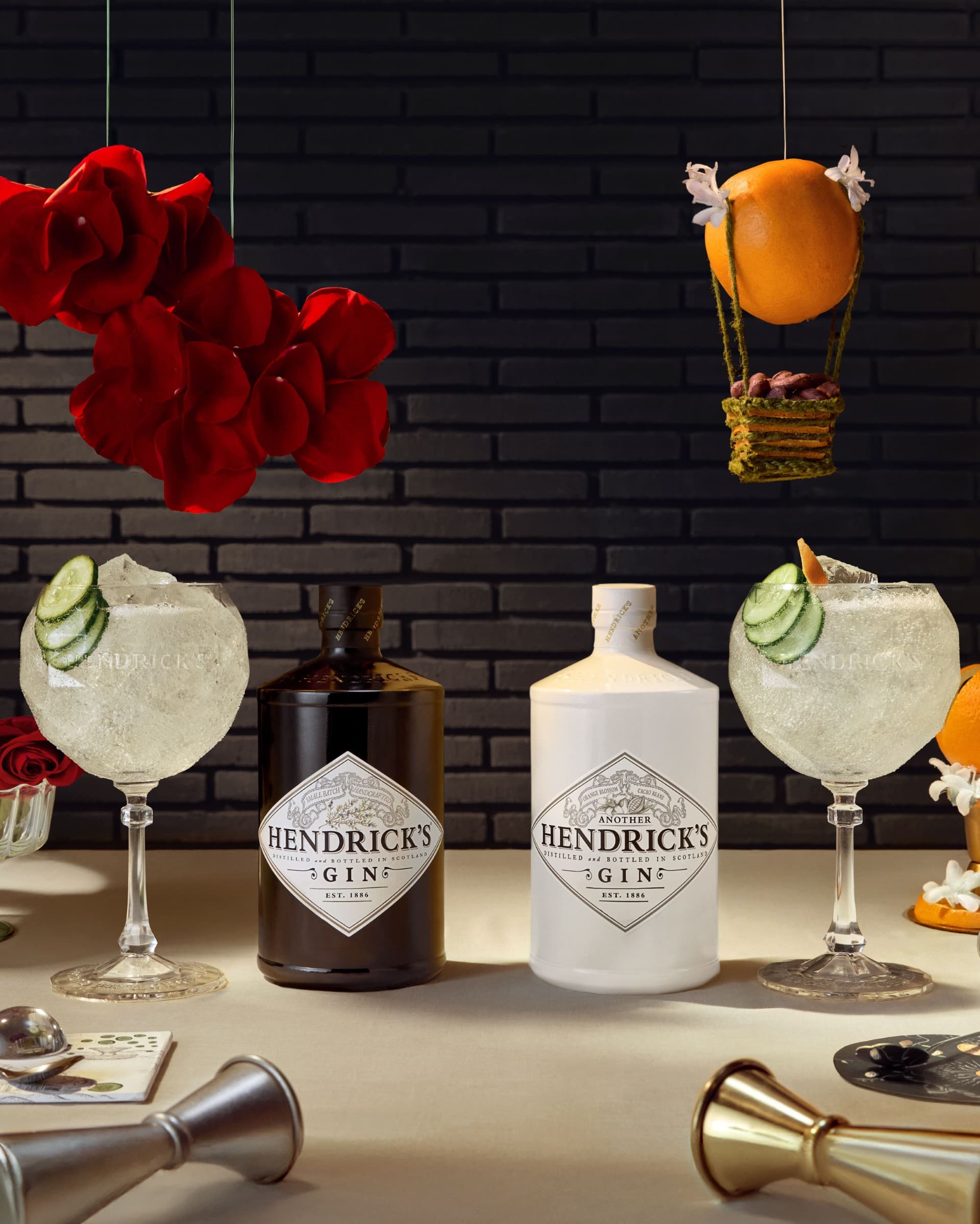 Hendrick's cocktail competition visual